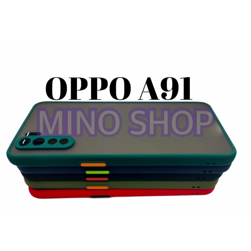 SOFTCASE OPPO A91 - F15 - HARDCASE DOVE MYCHOICE PLUS PELINDUNG KAMERA - AERO CASE