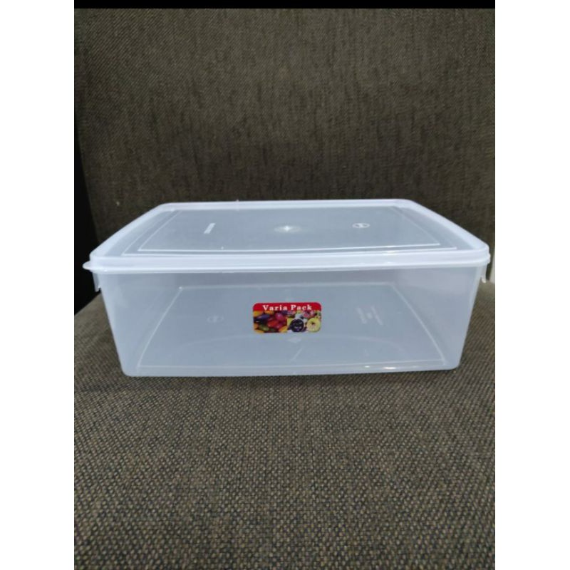 RANTANGSHOP Box/Kotak/Container/Toples Makanan Kue Donat Varia Pack 3500 ml