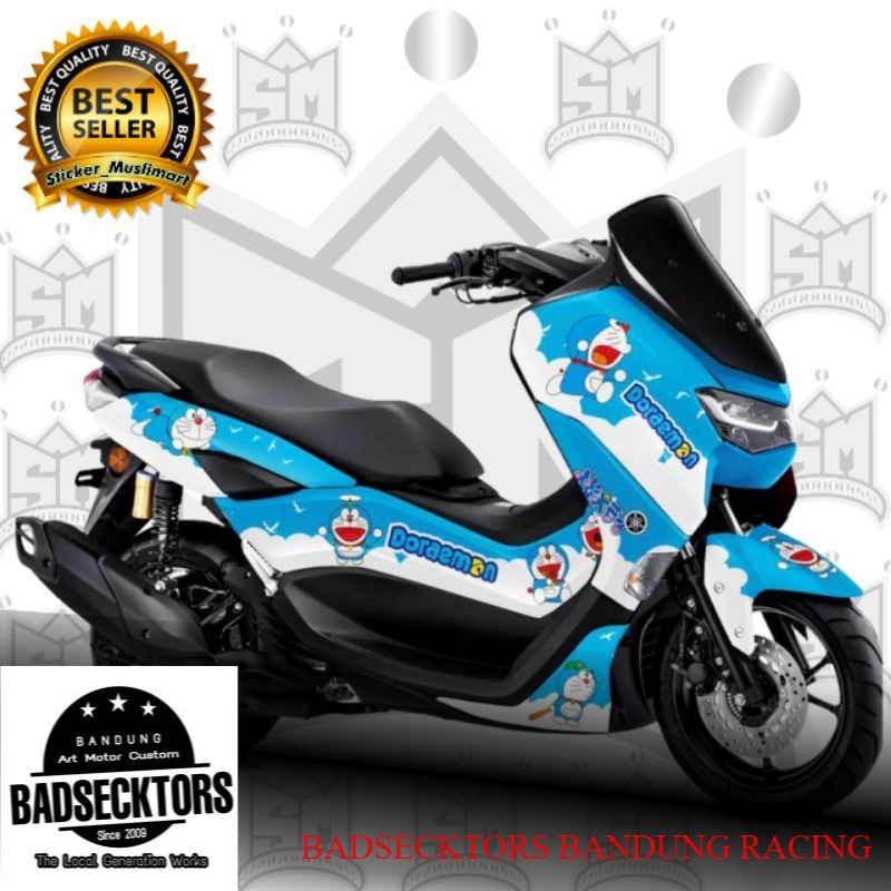 Decal New Nmax motif Doraemon Full Body keren