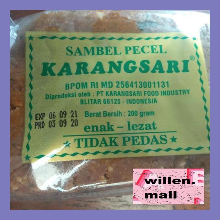 

Wil4Sbu Karangsari Bumbu Pecel - Sedang Bud0Elw
