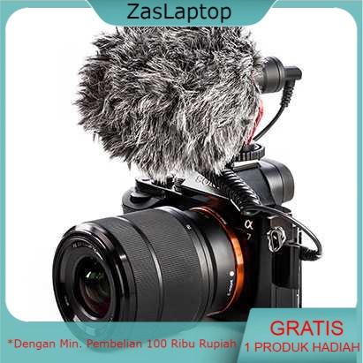 Mic MIKROFON Shotgun Boya untuk Smartphone & kamera DSLR