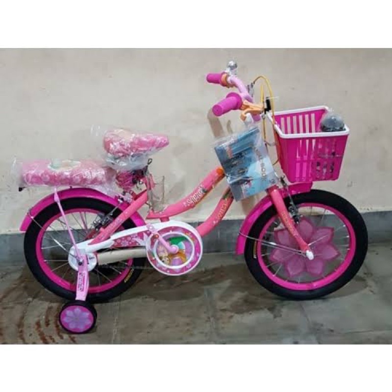 Sepeda Anak Mini Wimcycle Yuna Mermaid 16