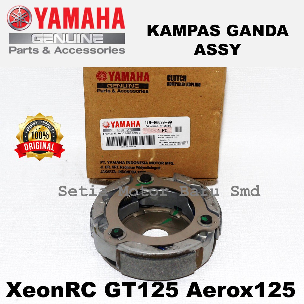 Yamaha Kampas Ganda Kopling Assy Set Motor Xeon RC GT125 Aerox 125 Asli Original Yamaha