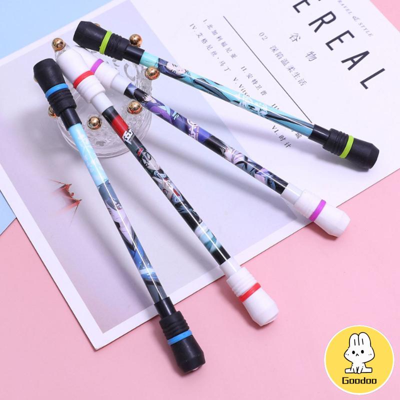 Spinning Pen Pulpen Dekompresi Murah Rotating Gaming Pen Oily Pen Balance Pen Fleksibel Untuk Pemula Berputar -Doo