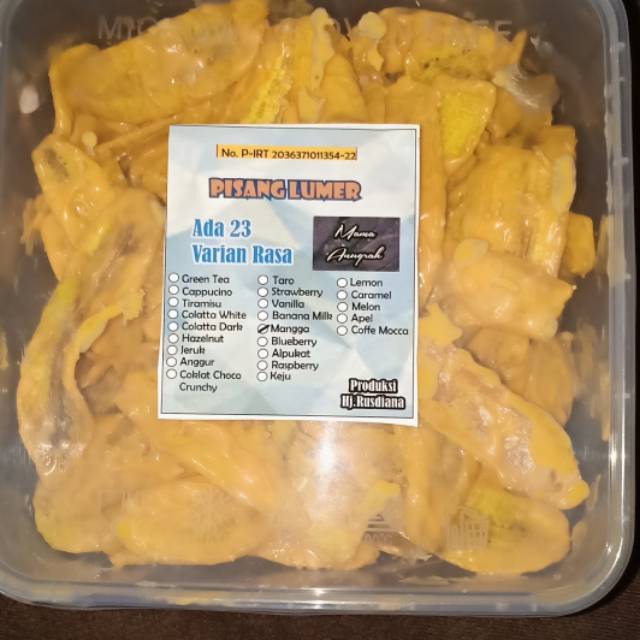 

Pisang lumer box 1000 ml