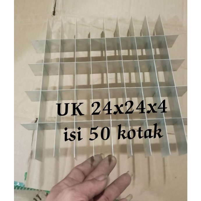 loyang sekat UK 25 isi 50 UK 24 isi 50