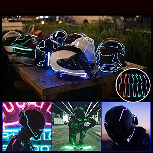 Lampu Strip LED Luminous Untuk Dekorasi Helm Motor