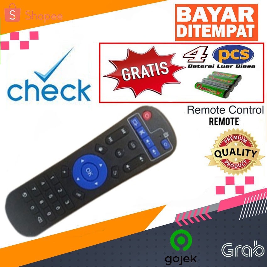 Remot Remote STB Android TV BOX Universal MeeCool BB2 / T96 Max / X96H