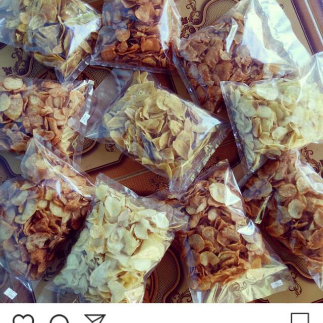 

Keripik pisang& keripik talas