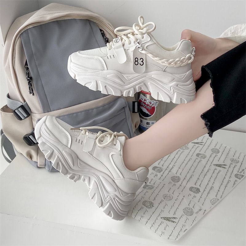 [GROSIR][COD] SEVEN_DAY SEPATU SNEAKERS WANITA KOREA IMPORT SPORT SHOES PUTIH H-921