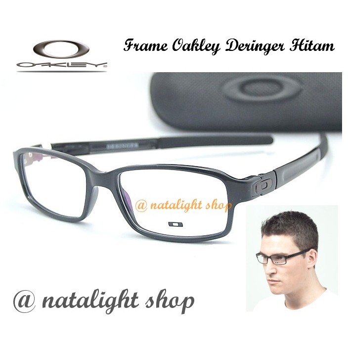 Frame Kaca Mata Pria Sport Deringer Premium Aluminium Mewah