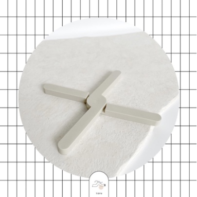 TIDYU White Silicone Foldable Trivet | Tatakan Lipat Silikon