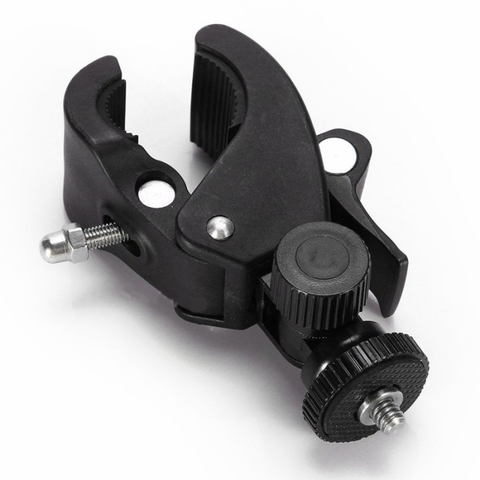 Clamp Bike Mount Tripod Adaptor Sepeda For Xiaomi Yi/GoPro/Brica