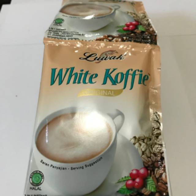

Luwak White Koffie 1 Renceng / 10 Sachet / Pcs / Kopi Coffee