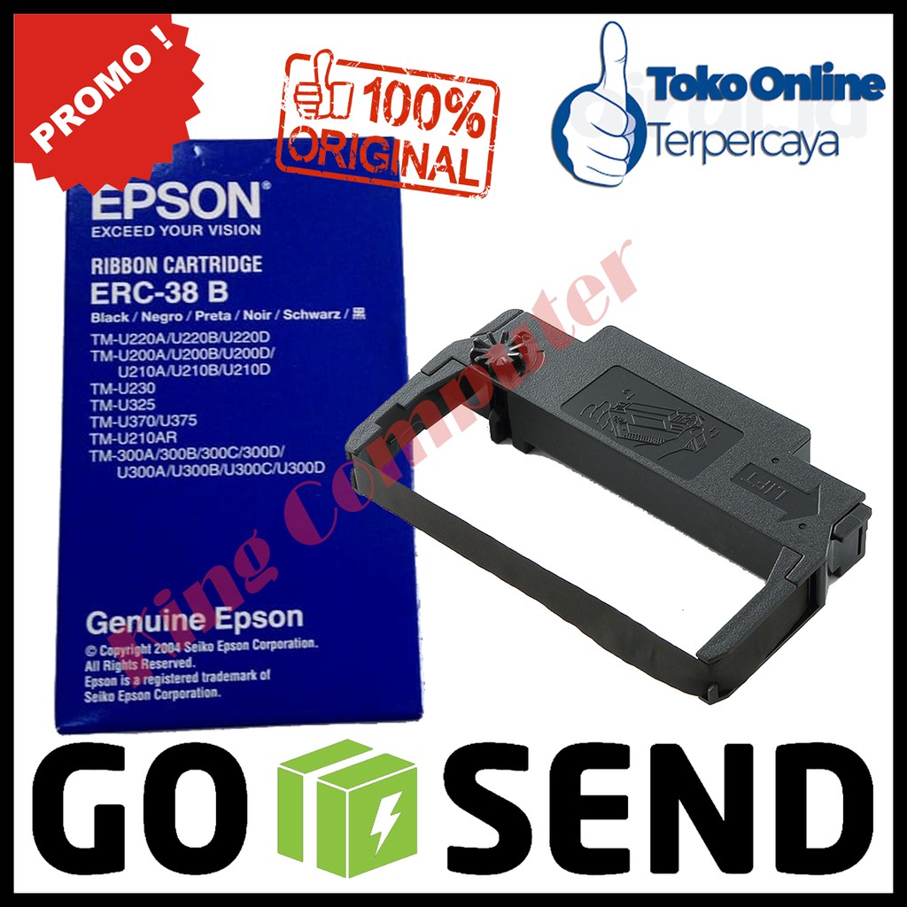 CATRIDGE PITA EPSON ERC-38 B ORIGINAL