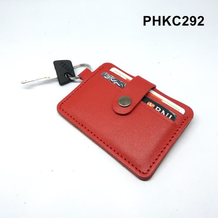 dompet kunci mobil motor STNK kartu SIM etoll e money merah PHKC292