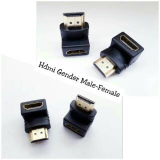 Gender / Connector HDTV Siku Male 90 derajat