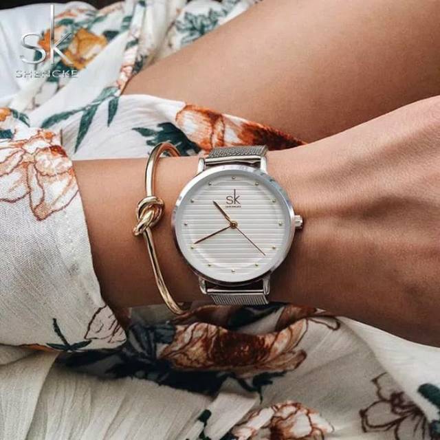 Jam Tangan Wanita Original Shengke SK 1832