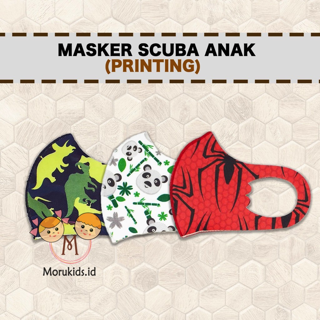  MASKER  SCUBA  DEWASA  DAN ANAK MOTIF  WARNA ANTI DEBU TEBAL 