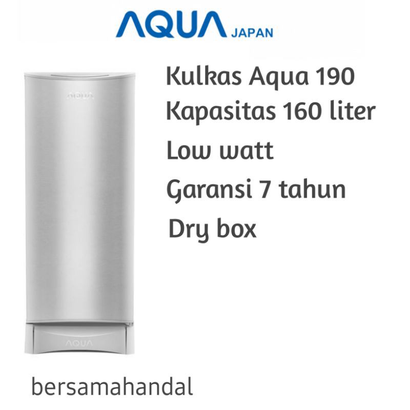 Kulkas Sanyo Aqua 1Pintu AQR-D190 Kulkas 1Pintu/kulkas low watt