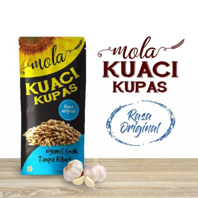 

Mola kuaci kupas panggang rasa original