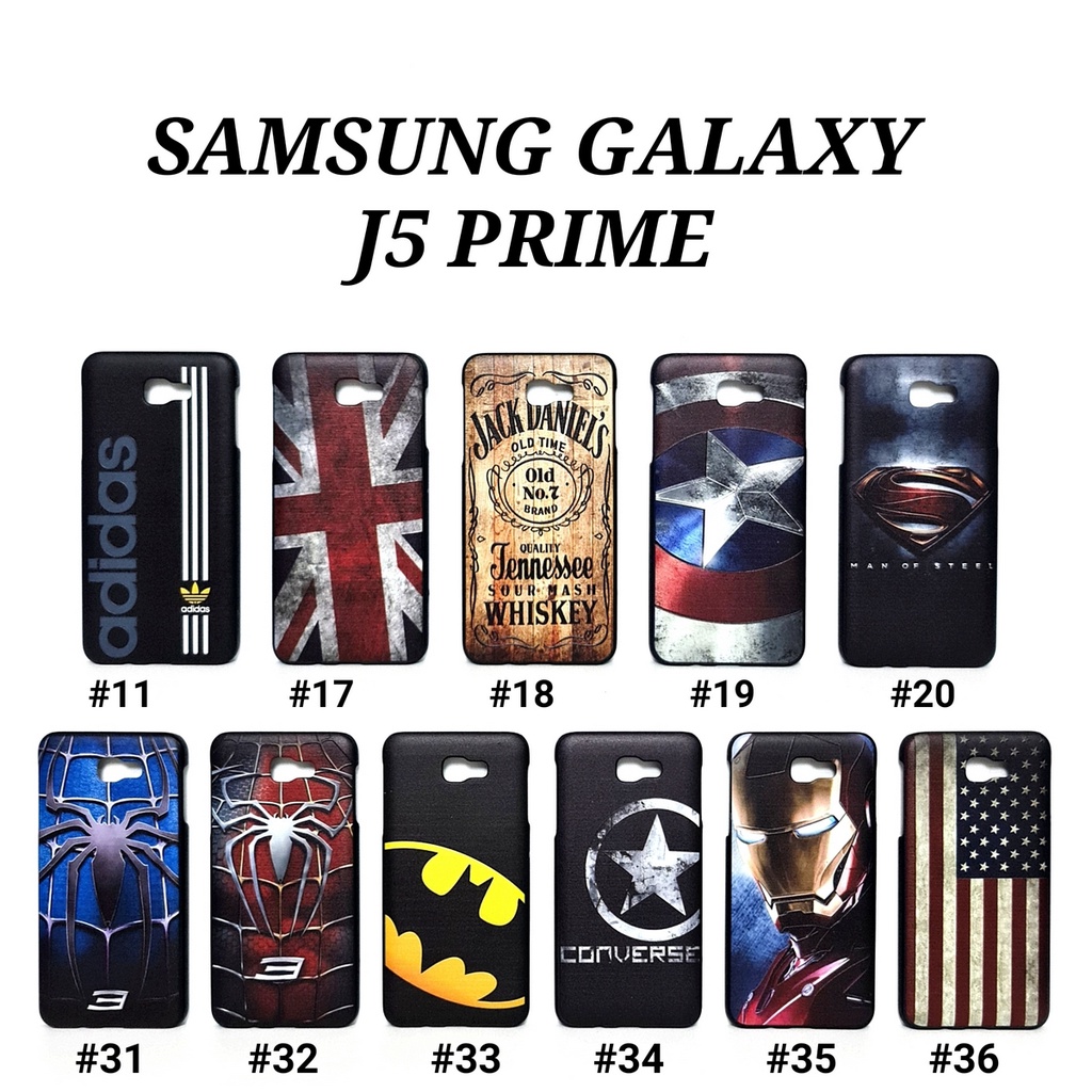 SAMSUNG GALAXY J7 DUO J6 PLUS J7 PLUS J2 PRO J3 PRO J5 PRO J7 PRO J2 PRIME J5 PRIME J7 PRIME - MAN HARD CASE Marvel Super Hero