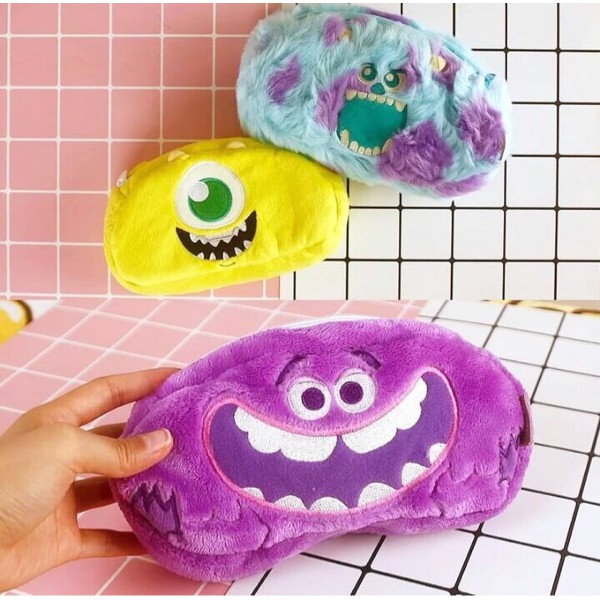 

Kotak pensil bolak balik Monster university (mike / sulley)