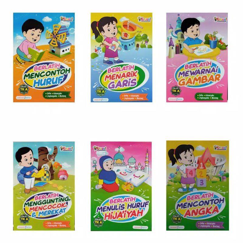 Paket Buku Anak TK A PAUD