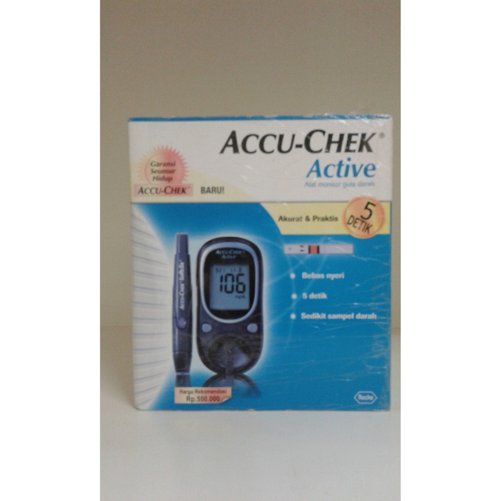 ACCU-CHECK Active Alat Cek Gula Darah l Accu Check Active