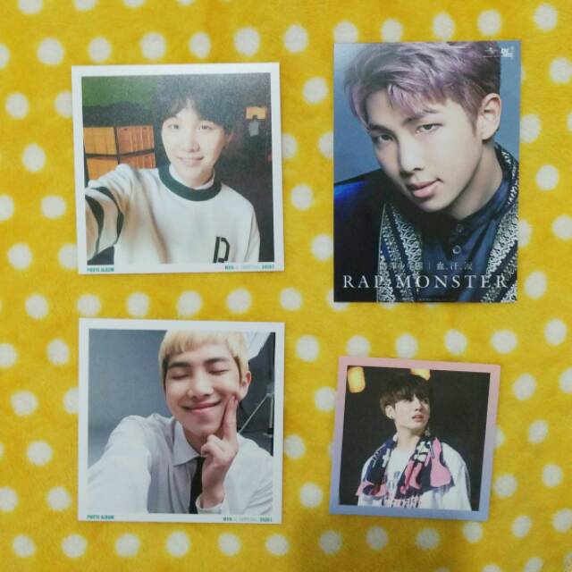 RARE BTS POSTCARD PHOTOCARD EPILOGUE JUNGKOOK JK RM SUGA 3RD MUSTER JAPAN