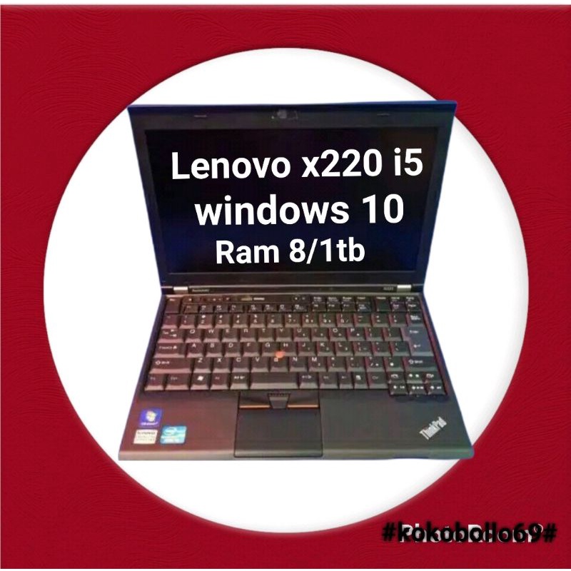 Lenovo x220 i5 ram 8/1tb