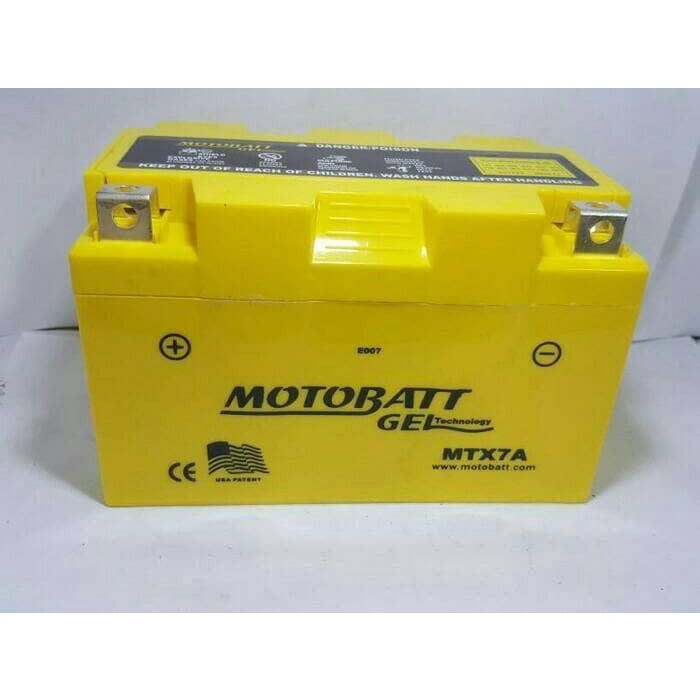 AKI MOTOR UNTUK NINJA 250 KARBU MTX7A MOTOBATT