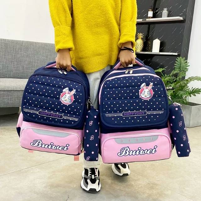 Tas Ransel Anak Sekolah Karakter Fashion Kids Backpack Cute Murah Batam Tas Kanvas