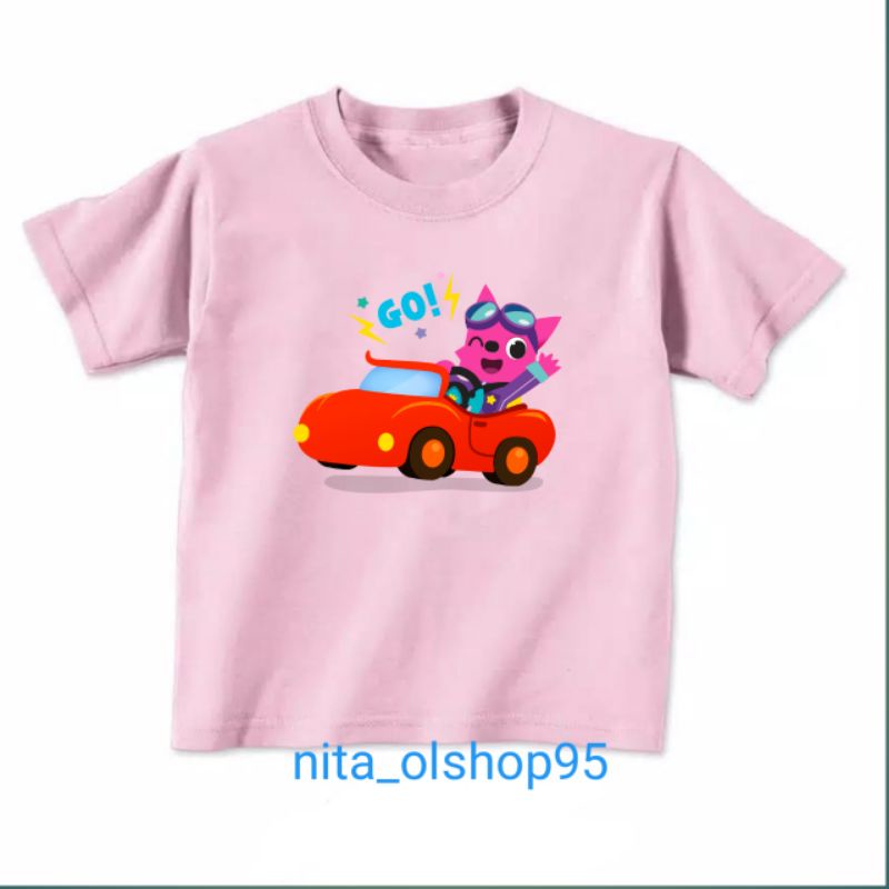 baju anak pinkfong babyshark