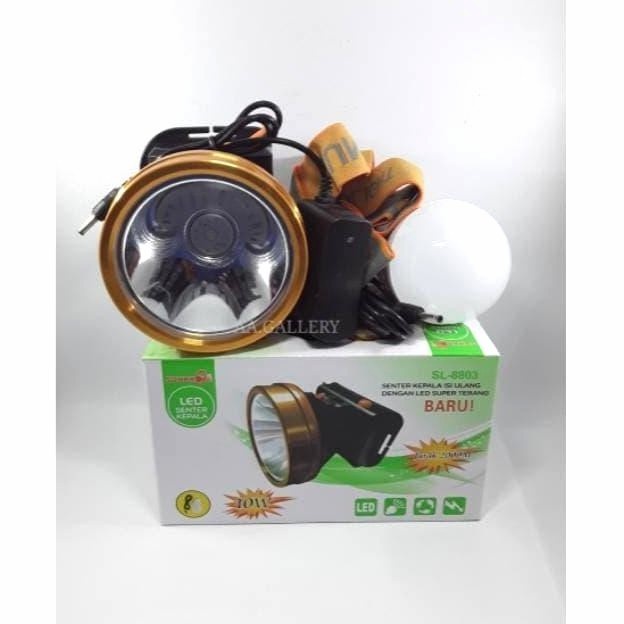 COD SENTER KEPALA LED SUNPRO 10 WATT SL 8803 LED SUPER TERANG