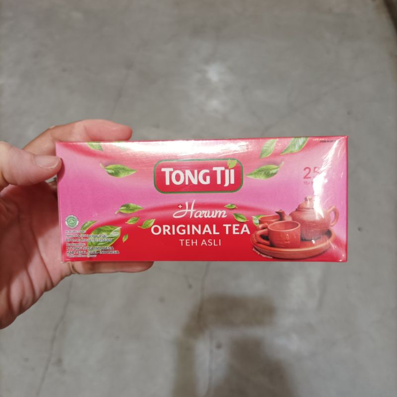 

Tong Tji Original Tea 1 pack isi 50 gram ( Tea Bag / Teh Celup non Amplop )