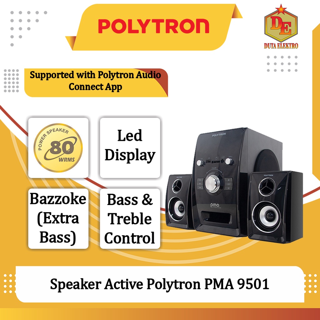 Speaker Active Polytron PMA 9501
