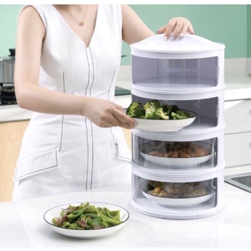 COD Tudung saji 4 susun 4 tingkat Foodgrade