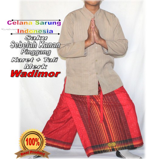 Celana Sarung Wadimor Anak - Sarung Celana Anak Wadimor Original 100%