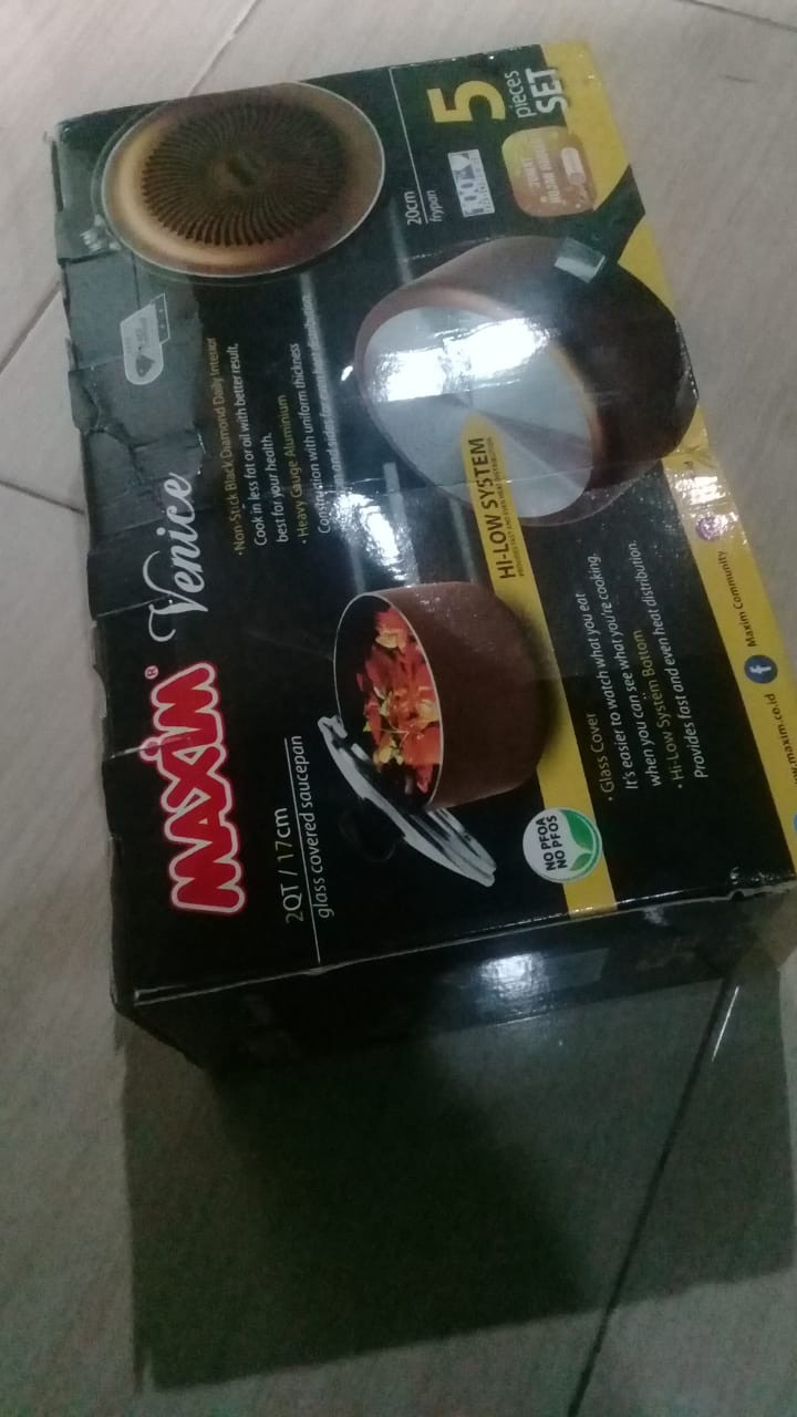 Maxim Wajan Venice Set Isi 5 Pcs