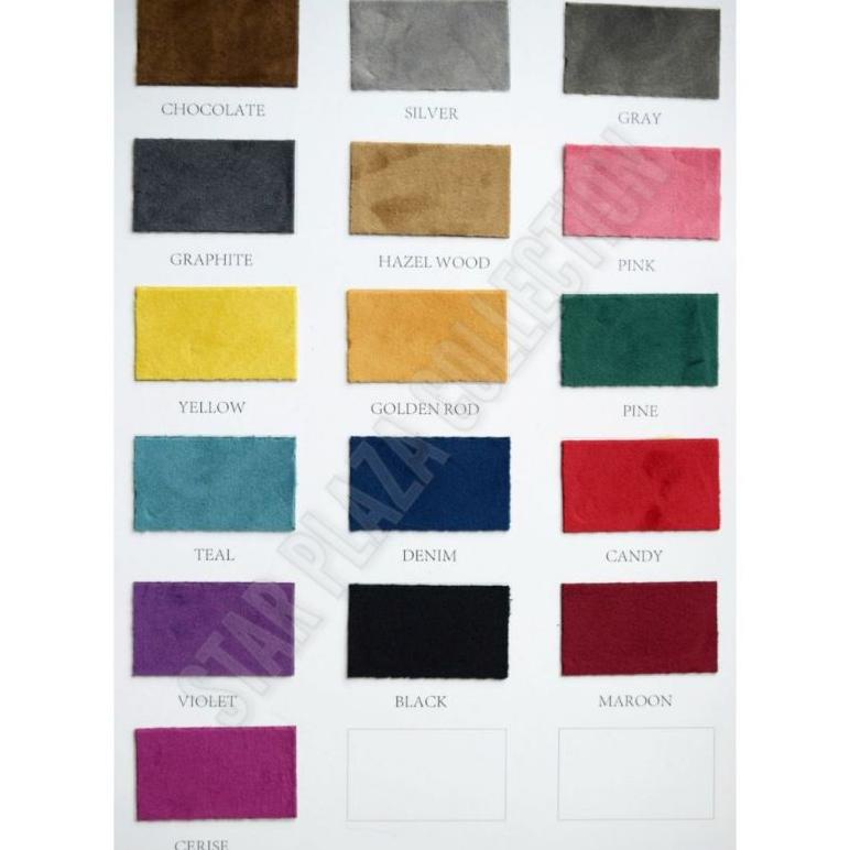 BAHAN KAIN BLUDRU / BELUDRU / VELVET TEBAL HALUS EKSLUSIF - VALENTINO (SOFA, JOK, KURSI, SARUNG BANT