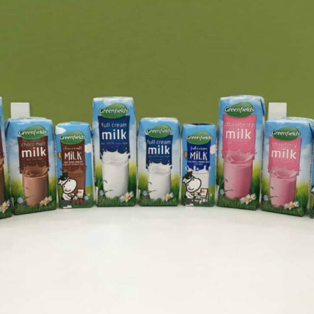 

Susu UHT GREENFIELDS 24x200 ml Strawberry