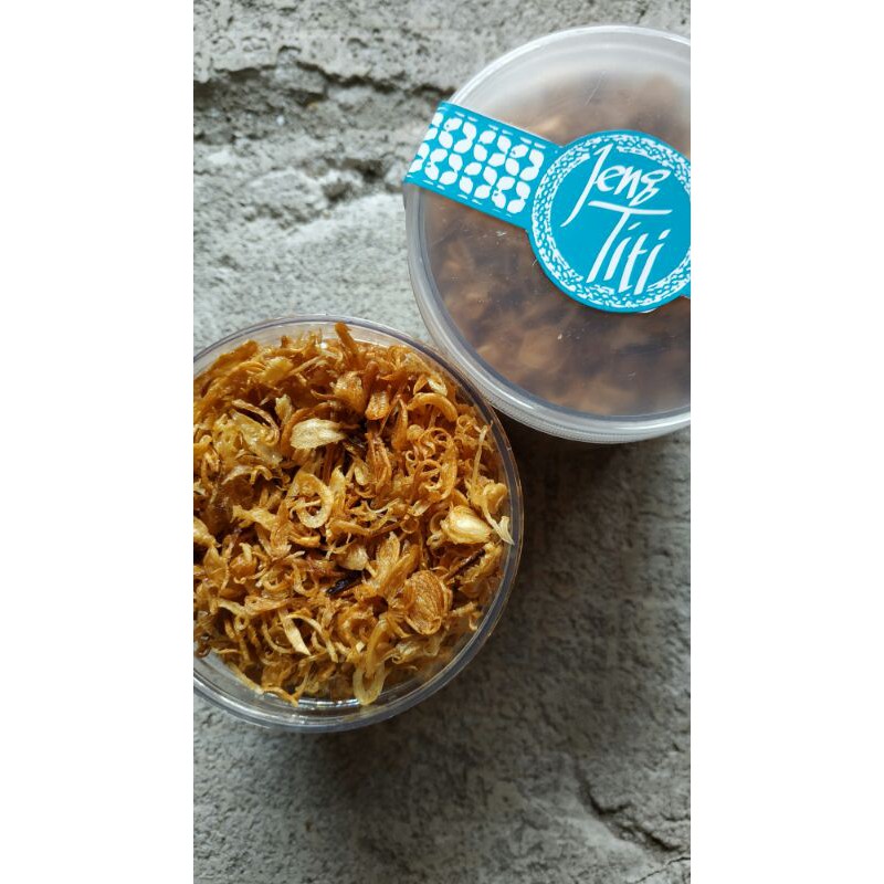 Bawang Merah Sumenep - Bawang Merah Sumenep Goreng Jeng Titi ukuran 110 gram