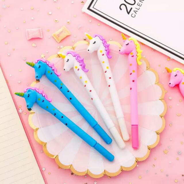 

Unicorn/pulpen/alat tulis/lucu