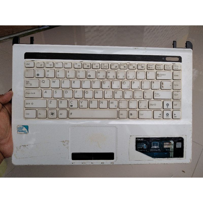 Casing C Palmrest Bagian atas Mobo Laptop Asus A43E A 43 E A-43-E