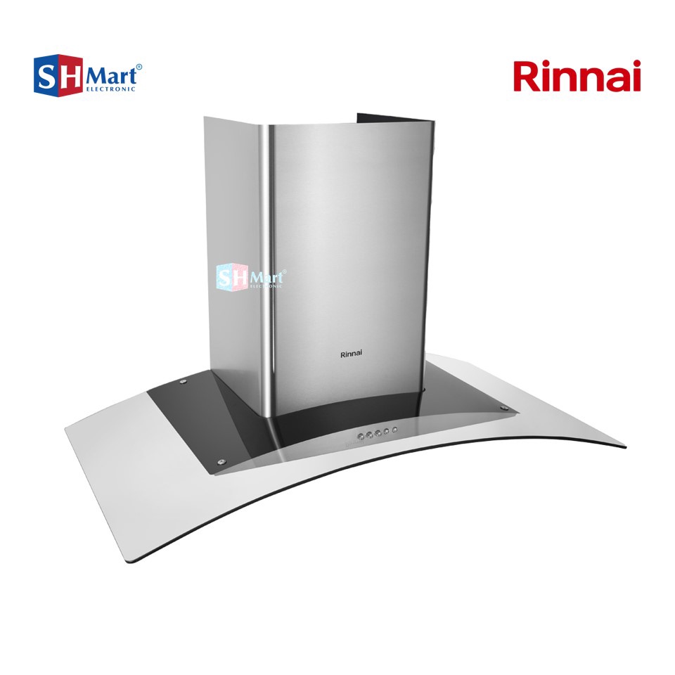 RINNAI COOKER HOOD CORONG RH-C2459-SSW RHC2459 FREE PASANG PENGHISAP ASAP DAPUR ( MEDAN)