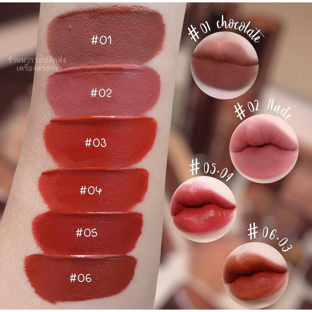 Cake Bear Velvet Lipgloss/Lipcream Matte Kiss Beauty