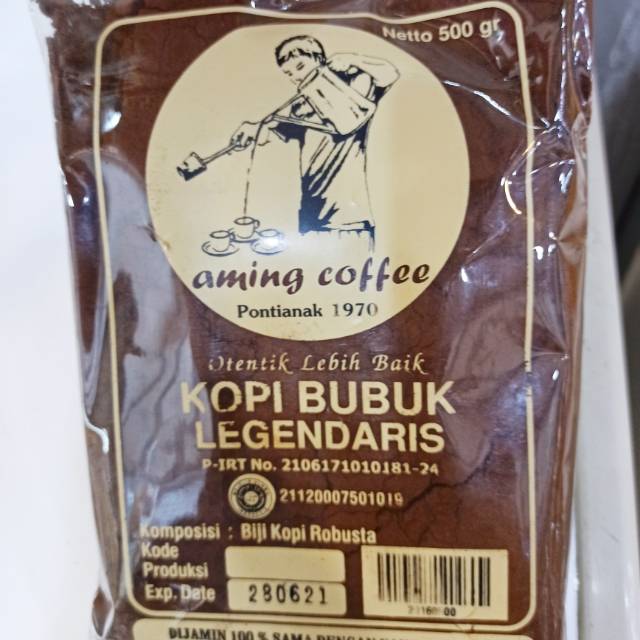 

Kopi Aming asli Pontianak 500 grm