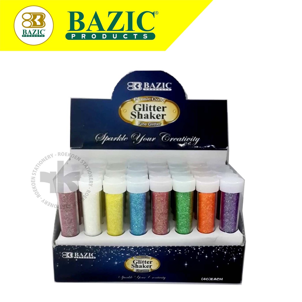 

Bazic Shaker Glitter Powder 4g BC-821/3421 Pastel Colour