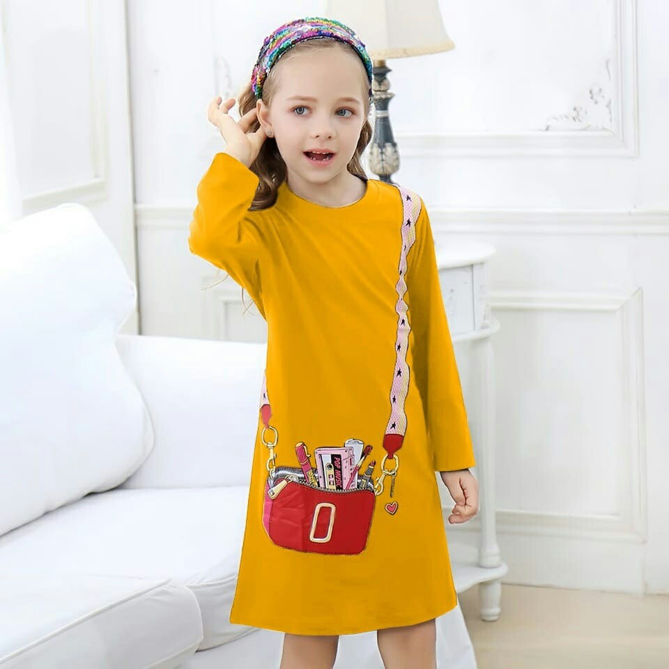 Dress Mibag - Pakaian Anak - Dress Anak Perempuan Terbaru